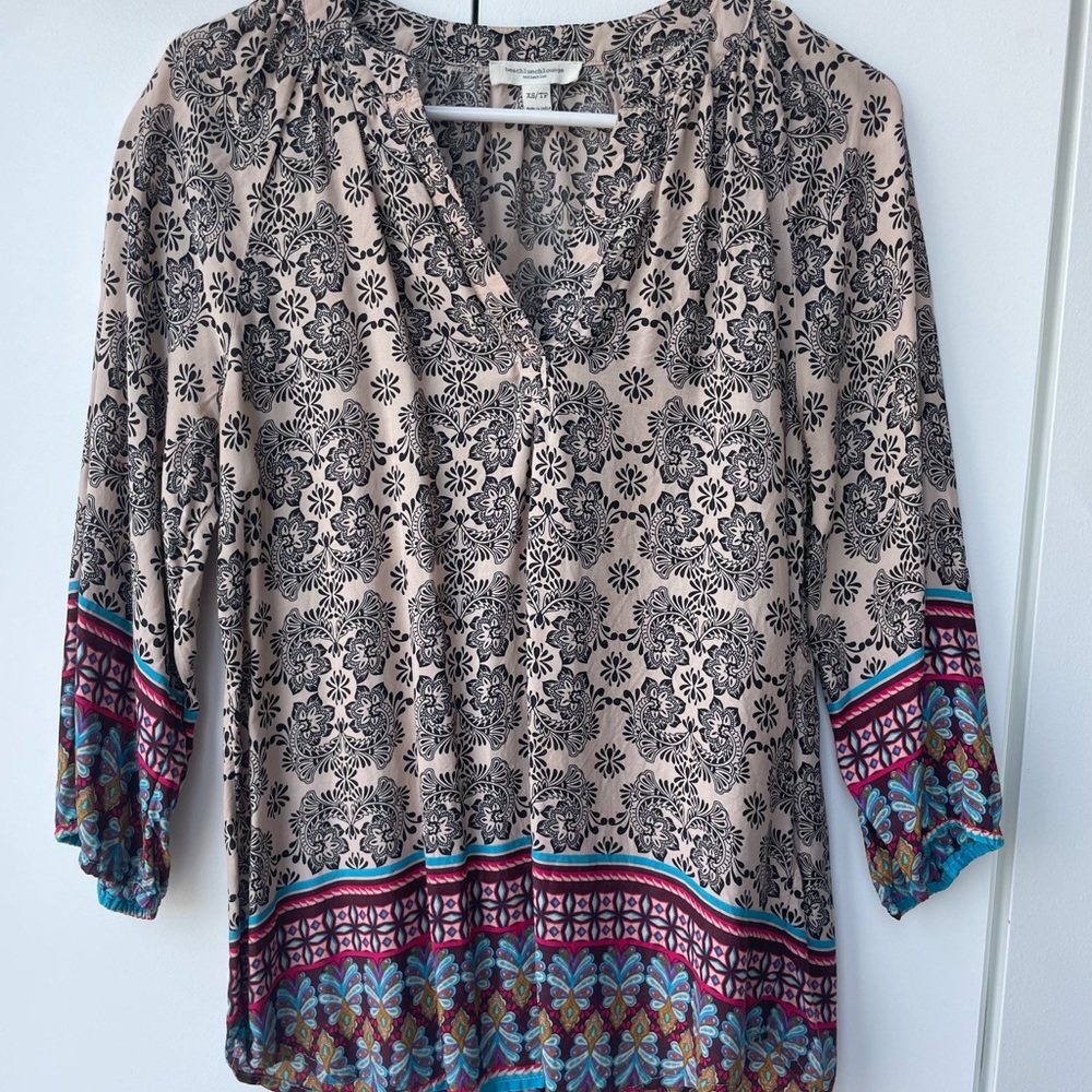 Beach Lunch Lounge Collection blouse.